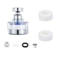 thumbnail image 1 of 360 Rotating Faucet Filter Bathroom Faucet Filter Remove Heavy Metals Faucet Filter Purifier with 2 Replaceable Filter Elements, 1 of 5