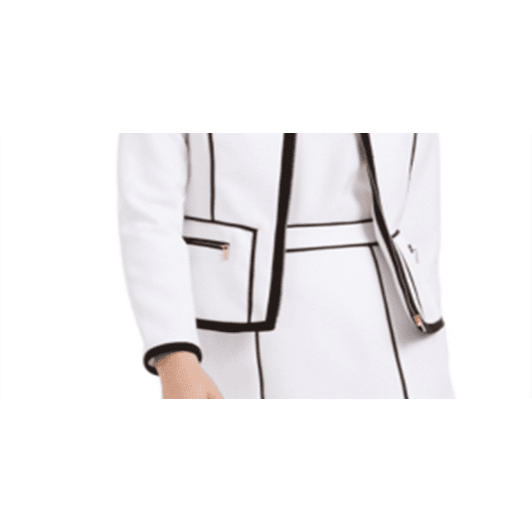 Calvin klein 2025 collarless blazer