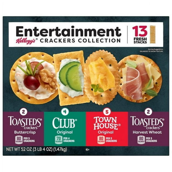 Keebler Mixed Cracker Brands 4 Flavors 52oz