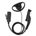 thumbnail image 2 of PTT Earpiece,ABS D Type Walkie PTT Headset Walkie Talkie Earphone Modern Innovation, 2 of 11