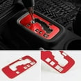 thumbnail image 2 of ABS Car Gear Shift Box Knob Panel Cover Trim Decoration Stickers for Jeep Wrangler JK JKU Inner Accessories Gear Frame Trim, 2 of 7