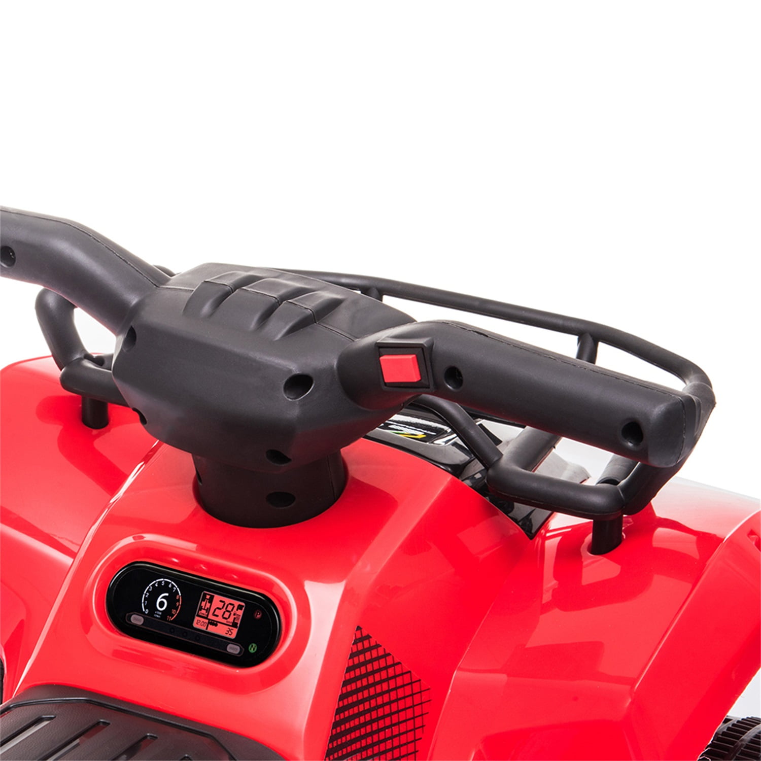 CIPACHO 6V Kids Ride on ATV, Battery Powered Electric Quad with LED Lights, Red CIPACHO 6V Kids Ride on ATV, Battery Powered Electric Quad with LED Lights, Red