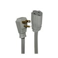 thumbnail image 1 of Xtricity - 1 Plug Electrical Extension Cord with Grounding, 2 Meter Length, For Indoor Use, Gray, 1 of 2