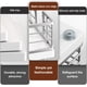 thumbnail image 4 of Bandeja portatoallas para invitados Wican Oak & Iron para baño, 4 of 6