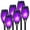 Purple, variant on Outdoor Solar Lights, Solar Torch Light with Flickering Flame, Solar Garden Lights Waterproof for Outdoor Decorations, Flame Torches for Outside, Outdoor Lighting for Pathway Yard Decor
