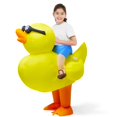 thumbnail image 1 of Spooktacular Creations Kids Inflatable Costumes Yellow Duck Blow Costume Halloween Duck Costumes Inflatable Suit Party, 1 of 8