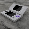 thumbnail image 2 of eXtremeRate Classic SNES Style Replacement Full Housing Shell for Nintendo DS Lite, Custom Handheld Console Case Cover with Buttons, Screen Lens for Nintendo DS Lite NDSL - Console Without, 2 of 7