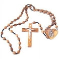 thumbnail image 2 of Holy Land Market Olive Wood Wall Rosary ( 39 Inches Long ), 2 of 8