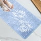 thumbnail image 3 of Alfombrilla antideslizante para ducha, rectangular, con ventosa, para masaje de pies, resistente, impermeable, lavable, para baño y cocina, plegable y portátil, de goma., 3 of 8