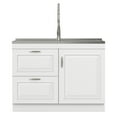 thumbnail image 3 of Simpli Home Darwin All-In-One 46-inch Laundry Utility Sink and Cabinet, 3 of 16