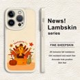 thumbnail image 1 of Proteja su iPhone con estilo con esta funda para teléfono a prueba de golpes de goma TPU con estampado de dibujos animados creativo y minimalista., 1 of 4