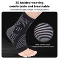 thumbnail image 4 of Pebbuoy Sports Ankle Support Brace Compression Sleeve High Elastic Friendly to Skin Breathable Stabilizing Ankle Wrap for Women Men, 4 of 7
