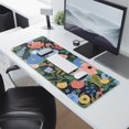 thumbnail image 2 of Long Mouse Pads for Desk,Pioneer Flower Floral Print Pattern Desk Mats on Top Of Desks, Desk Mouse Pad Extra Large with 3mm Non-Slip Base and Stitched Edge for Gaming,Office,Work,Home 31.5"x11.8", 2 of 6