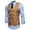 Coffee, variant on Tank Tops Men Men's Spring and Autumn Fashion Double Breasted Gentleman formal Casual Vest Jacket Navy Promotion Sale
