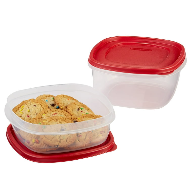 Rubbermaid Easy Find Lids Meal Prep Food Storage Containers 14-Piece Set 