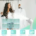 thumbnail image 5 of Aonhom Steamer for Clothes, Handheld Clothes Steamer with 260ml Water Tank, 1300W Portable Travel Garment Steamer, White, 5 of 9