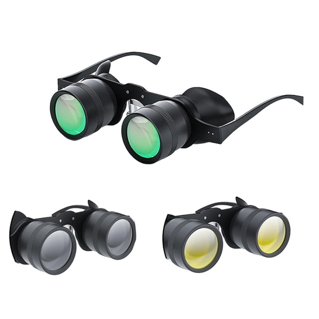 TISHITA Adjustable Focal Length Magnifier for Watching Sports Wearing Compact Binoculars Set E