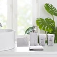 thumbnail image 4 of 5 Pack Bathroom Accessories Set Bathroom White for Countertop, 4 of 8