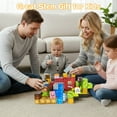 thumbnail image 5 of KAIPARA Magnetic Building Blocks, 100Pcs 0.9" STEM Toy Building Sets for Kids Age 3+, Sensory Stacking Toy Ideal Birthday Gift for Kids, 5 of 9