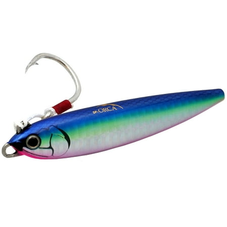 UPC: 0022255233729 | Shimano Fishing SP ORCA BABY 90 BLU PNK IDN SINKING PENCIL [OS090BABP]