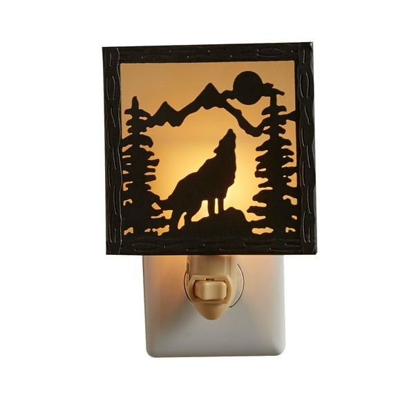 Park Designs Wolf Night Light