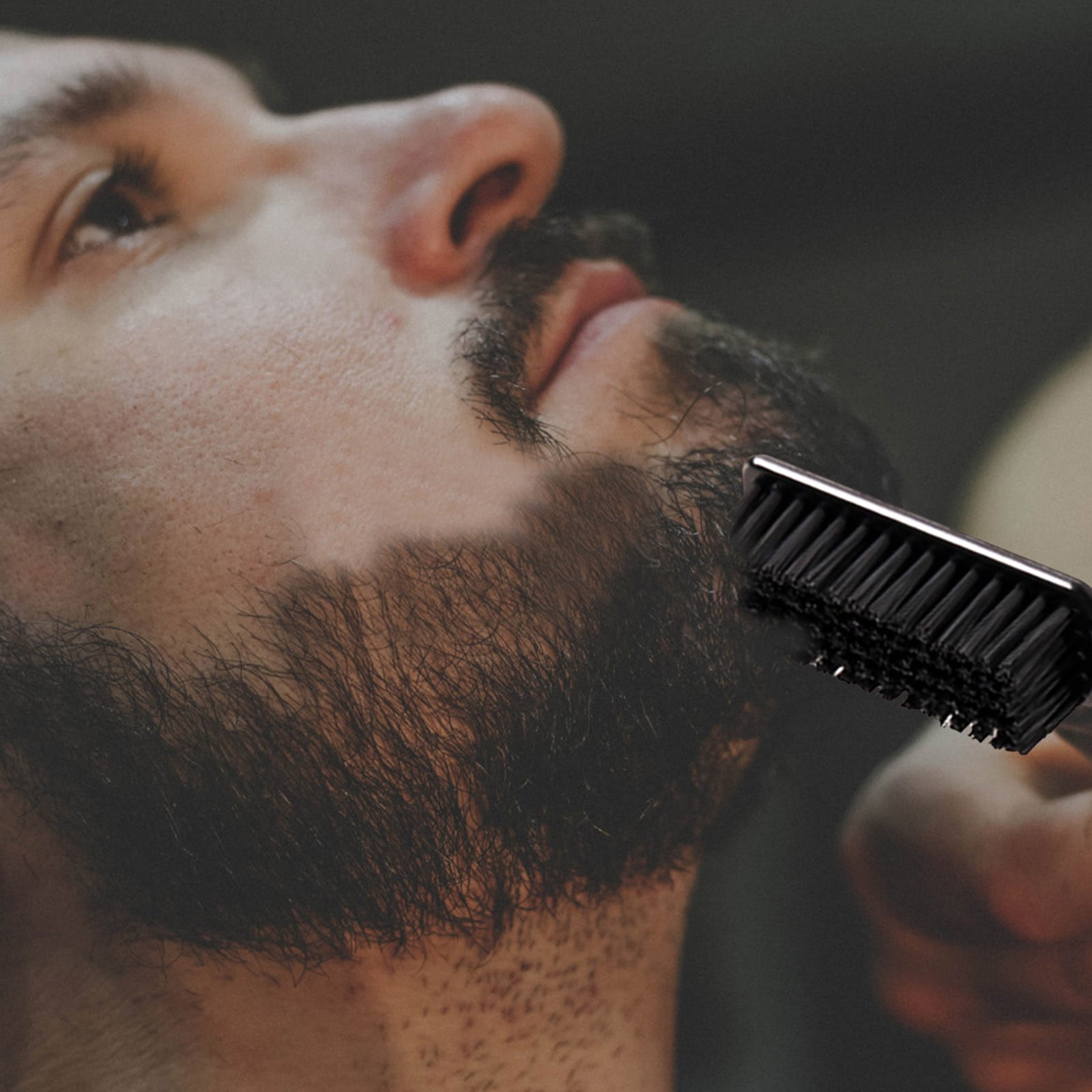 Broken Hair Sweep Brush – Friseurbürste Aus Nylon/ABS, Rutschfester Griff, Für Salon & Barbershop