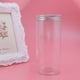 thumbnail image 5 of EeaseMX 6 latas de plástico transparente para alimentos, botellas de plástico, latas de almacenamiento, latas selladas, botellas para envasado de alimentos (tapa de aluminio), 5 of 7