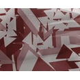 thumbnail image 5 of oneOone Georgette Viscose Fabric Triangle Geometric Printed Craft Fabric BTY 42 Inches Wide, 5 of 5