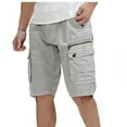 thumbnail image 2 of ohmzyzo Cargo Shorts for Men Stretch Lightweight Work Shorts Casual 2025 Summer Tactical Pants, 2 of 5
