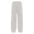 thumbnail image 4 of WILLBEST Pantalones Casuales de Verano: Pantalones Cómodos de Talla Grande para Mujer con Un Ajuste Relajado y Elegante. XXXL, 4 of 5