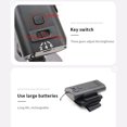 thumbnail image 4 of Hair Extension Light, LED Gel Curing Lamp V Nail Lamp with 6W 3 Brightness Levels 3000mAh Battery for Home Salon Nail Lash Extensions, 4 of 7