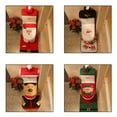 thumbnail image 3 of Yeacher 3PCS Christmas Bath Mat Tank Cover Toilet Rug Soft Floor Rug Non Slip Water, 3 of 6