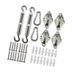 thumbnail image 5 of Kit De Accesorios Para Sombra, Juego De Accesorios Para Toldo Para Jardín, Patio, Senderismo, Hardware Sin Vela, 5 of 7