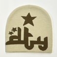 thumbnail image 3 of Yokua Trendy Y2K Star Jacquard Hat Warm Winter Stylish Knit Pullover Cap for Unisex, 3 of 20