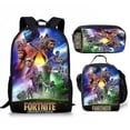 thumbnail image 1 of Fortnite Fortnite Backpack Large Capacity Three-piece Set Peripheral Backpack Student School Bag, 1 of 5