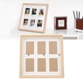 thumbnail image 1 of Marco de Fotos de Madera ANGGREK Pantalla de Pared Duradera de 3 pulgadas, 1 of 7