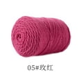 thumbnail image 1 of Nvzi Hilo para ganchillo - Suave y fácil de trabajar, ideal para bufandas, gorros, mantas y proyectos de bricolaje - Hilo premium para ganchillo, perfecto para principiantes y expertos, rojo claro, 1 of 5