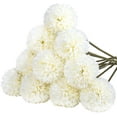 thumbnail image 2 of Artificial Flowers 10 Pcs Fake Flowers Silk Artificial Hydrangea Bridal Wed, 2 of 6