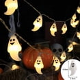 thumbnail image 5 of 30 LED Bat String Lights 9.8ft Halloween String Lights  Halloween Lighting for Garden  House  Halloween Party Decorations, 5 of 5