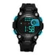 thumbnail image 1 of Reloj electrónico multifunción resistente al agua con luz EL y chip inteligente, alarma y cronómetro. azul, 1 of 9