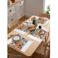 thumbnail image 6 of Placemat Gourmet Graffiti Pizza for Dining Table Tableware Mats 4/6pcs Kitchen Dish Mat Pad Counter Top Mat Home ration, 6 of 7