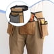 thumbnail image 5 of Bolsa de herramientas para cintura, bolsa de jardinería multiusos, de herramientas para cinturón, organizador ligero con múltiples compartimentos y, 5 of 8