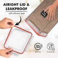 7 Qt 220 Oz Large Food Storage Containers Red - 2 Pack - Walmart.com