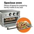 Hamilton Beach Air Fryer Countertop Toaster Oven, 6 Cooking Functions, Classic Silver Finish
