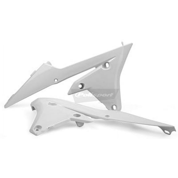 Polisport Plasticos, S.a. 8417200002 Radiator Scoops Yz250f New White