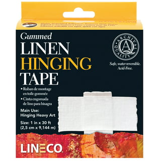 Uxcell 54 Yard Linen Bookbinding Tape, Cloth Bookbinding Repair Tape Book  Binding Tape, Black