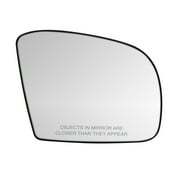 30296 - Fit System Passenger Side Heated Mirror Glass w/ backing plate, Mercedes M-class 06-07, R-class Blue Tec 09-10, R-class 06-08, R-class Wagon 06-10, 5 1/ 8" x 6 1/ 2" x 7 7/ 8"
