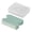 Mint Green2, variant on Mini Ice Cube Trays 2-3 Pack, Tiny Pebble Ice for Iced Coffee Cocktails, Fast Chill Easy Twist Release, Stackable Silicone Tray with Lid and Storage Bin, Includes Ice Scoop