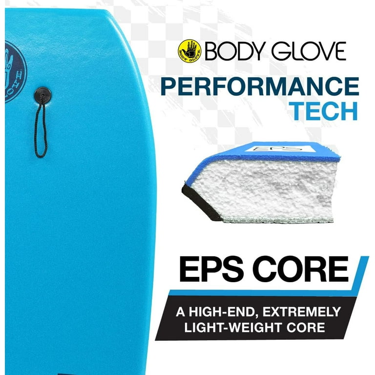 Body Glove Method 41 Inch Bodyboard - EPS Core, HDPE Slick