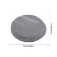 thumbnail image 3 of Plush Cat Dog Cushion, Round Pet Warm Mat, Soft and Comfortable Sleeping Cushion for Living Room, 20in, 3 of 6